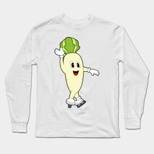 Radish Ice skating Ice skates Long Sleeve T-Shirt